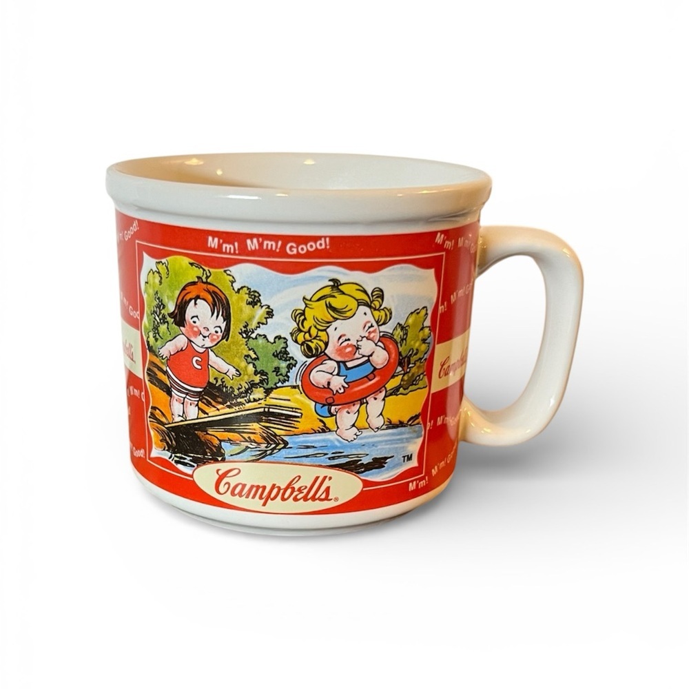 Vintage Campbell’s Soup Mug Cup | M’m! M’m! Good! | Kids Scene | Collectible